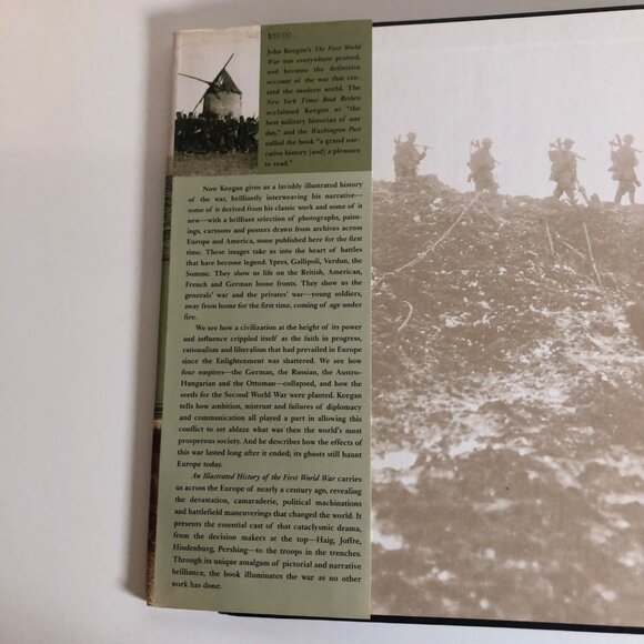 An Illustrated History of The First World War Hardcover Book John Keegan - Picture 5 of 8